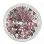 Strasssteine - Dreieck rosa