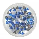 Strasssteine - Dreieck dunkelblau