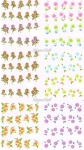 2D Nail Art Sticker