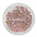 Metall Strasssteine - rosa