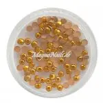 Metall Strasssteine - kupfer