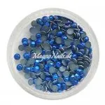 Metall Strasssteine - dunkelblau