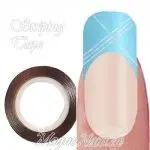 Striping Tape - Zierstreife silber hologramm