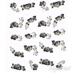 2D Nail Art One Stoke Sticker