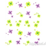 2D Nail Art One Stoke Sticker