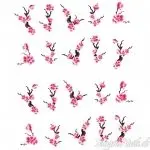 2D Nail Art One Stoke Sticker