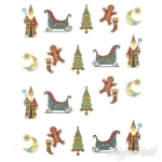 Weihnachten Water Transfer Sticker - Wassertattoos