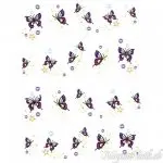 2D Nail Art One Stoke Sticker