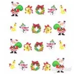 Weihnachten Water Transfer Sticker - Wassertattoos