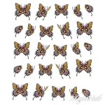 2D Nail Art One Stoke Sticker