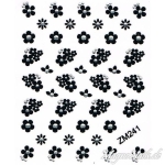Nail Art 2D Sticker Nagelaufkleber Aufkleber Nageldesign Nägel selbstklebend Strasssteine Blumen