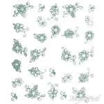 2D Nail Art One Stoke Sticker