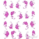 2D Nail Art One Stoke Sticker