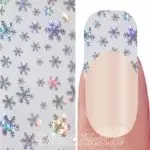 Nail Art Transfer Folie 1,5m - Nail Foil - Snowflakes