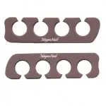 2 x Zehenspreizer braun