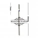 Profi Fräser Aufsatz - Fräser Bit abgerundet