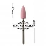 Silikon Polierer - Polier Bit - fein rosa