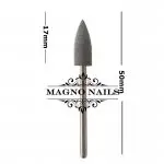 Silikon Polierer - Polier Bit - mittel schwarz