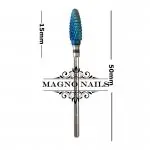 Longlife Profi Titan Fräser Bit - Fräser Aufsatz Kegel - extra lang