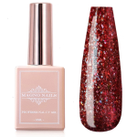 UV Gel - 4748 - Chrome Glam Gel - Galaxy Red