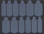 Silikon Einlegeschablone für Dual Tips