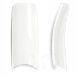 500 x French Tips weiß "American Form" in einer Box