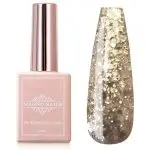 UV Gel - 6015 - Glitter Gel Lack - Heat of Gold