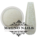 Nail Art Glitterpuder weiß mit lila Stich fein