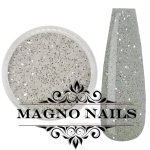 Nail Art Glitterpuder weiß