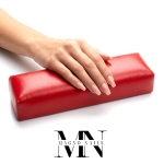Handauflage Kunstleder rot