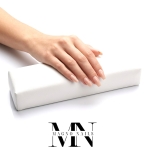 Handauflage Kunstleder weiß