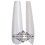 500 x Long Fullcover Ballerina Tips in einer Box natur Full Cover Nageltips