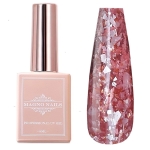 UV Gel - 5711 - Marmor Glam Gel - Ruby Frost