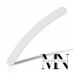 Feile weiß gebogen 100 /180