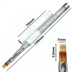 Ombre Babyboomer Fächer Pinsel