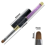 Designer Modellage Gel Pinsel rund Gr. 4
