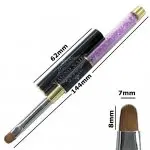 Designer Modellage Gel Pinsel rund Gr. 4