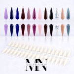 Präsentation Stiletto Tips mit 240 Tips Natur