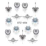 2D Nail Art One Stoke Sticker