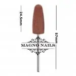 Silikon Polierer - Polier Bit - Braun - 320Grit