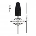 Silikon Polierer - Polier Bit - Schwarz - 180Grit