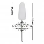 Silikon Polierer - Polier Bit - Weiß - 150Grit