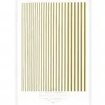 3D Flex Stripes Gold - Flexible Sticker Zierstreifen