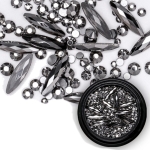 Mix - Nail Art - Strasssteine Set - black Nail Nagelstudio Nägel Nailart Nail art
