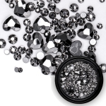 Mix - Nail Art - Strasssteine Set - black Nail Nagelstudio Nägel Nailart Nail art