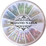 3D - Einlegemotive - Cat Eye Strasssteine - Overlays  Nail Art Nailart Schmuck