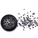Mix - Nail Art - Strasssteine Set - Black Nail Nagelstudio Nägel Nailart Nail art