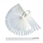 Tipfächer mit 48 Präsentations Stäbchen natur