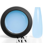 Pastellblaues Make Up Gel für Sommernägel