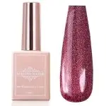 UV Gel - 6057 - Glitter Gel Lack - Velvet Wine